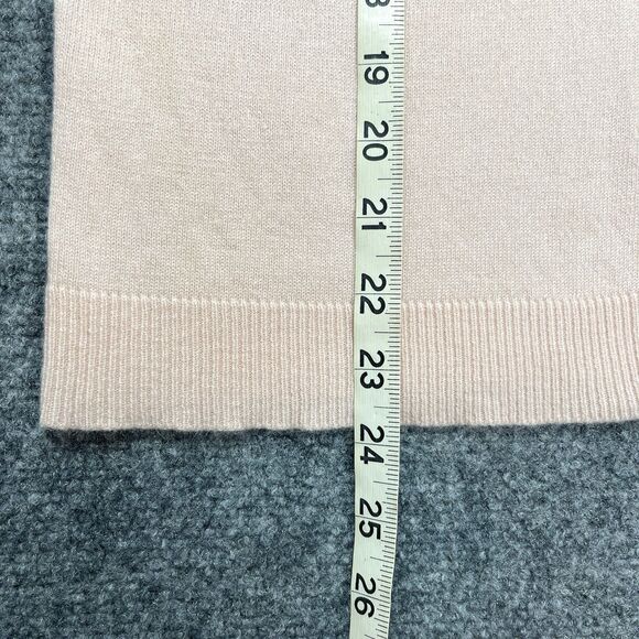 Field Manor Beaded Cardigan Sweater Womens Large Silk Angora Blend Pale Pink - Picture 8 of 8